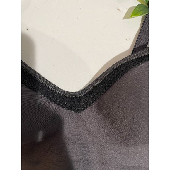 Hanes Comfort Evolution Wire-Free Bra Gray/Black Medium - Picture 5 of 7